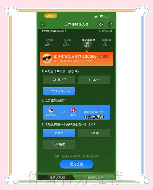 精选热门世界杯竞猜平台推荐
